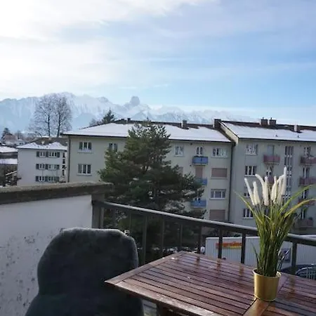 2 Min Vom Bahnhof, Stadt Nah, Modern, Bequem, 公寓 图恩